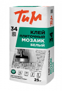 Клей для плитки эластичный ТиМ 34 25кг