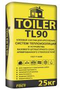 Клей для теплоизоляции TOILER TL 90 25кг