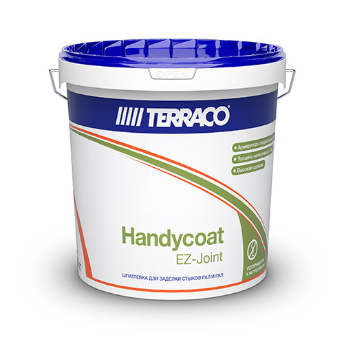 Шпаклёвка готовая для заделки швов Terraco Handycoat EZ-Joint 25кг