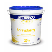 Шпаклёвка готовая базовая для машинного нанесения Terraco Sprayplaster BC 25кг