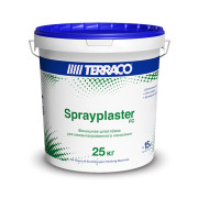 Шпаклёвка готовая для машинного нанесения Terraco Sprayplaster FC 25кг
