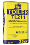 Штукатурка цементная TOILER TL 211 25кг