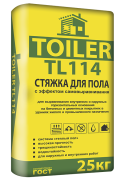 Стяжка для пола самовыравнивающая TOILER TL 114 25кг