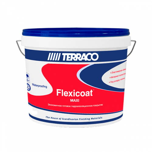 Гидроизоляция Terraco Flexicoat Maxi 12кг